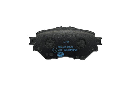 HELLA Brake pad set - T2701 - for e.g. MAZDA 8DB355032-091
