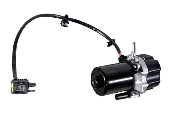 HELLA Vacuum Pump, braking system - 12V - 2-pin connector - Electric - with holder 8TG358400-031
