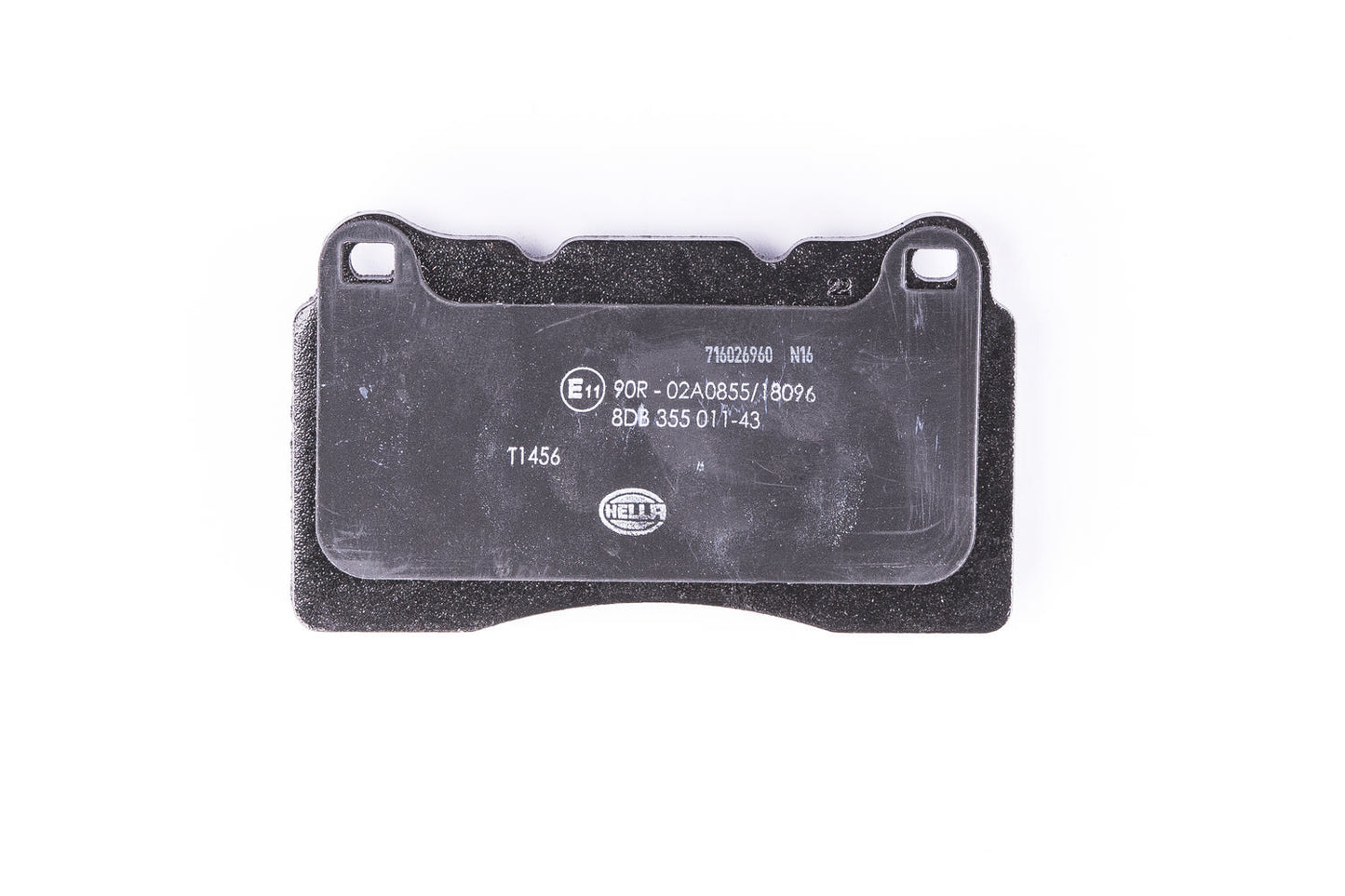 HELLA Brake pad set - T1456 - for e.g. RENAULT 8DB355011-431