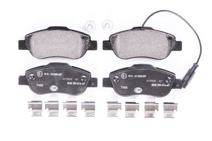 HELLA Brake pad set - T1832 - for e.g. FIAT / FORD 8DB355014-471