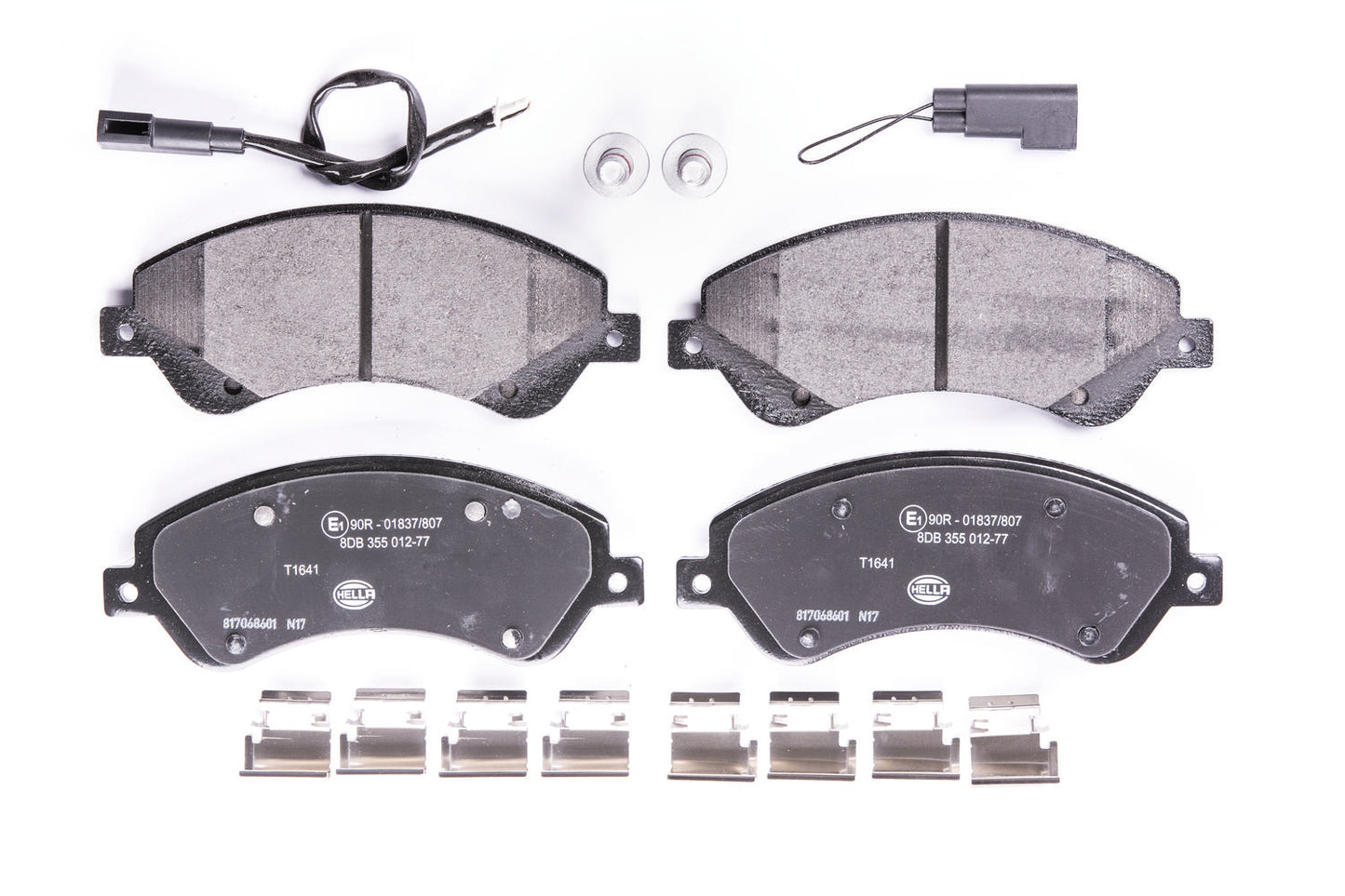 HELLA Brake pad set - T1641 - for e.g. FORD 8DB355012-771