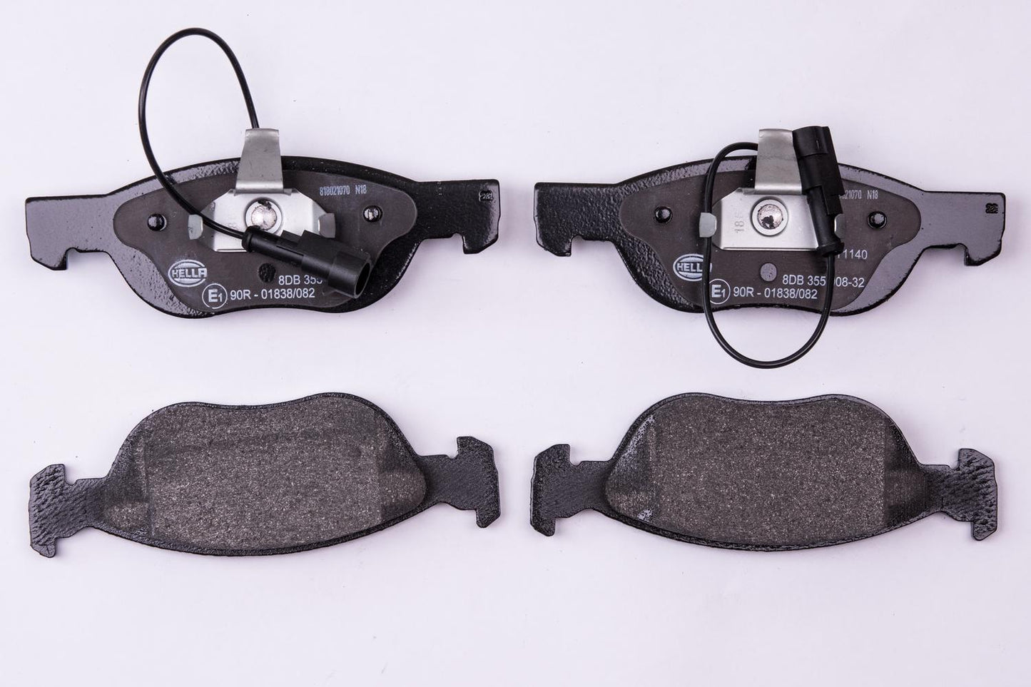 HELLA Brake pad set - T1140 - for e.g. ALFA ROMEO 8DB355008-321