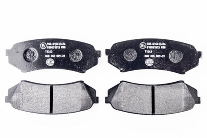 HELLA Brake pad set - T1243 - for e.g. LEXUS / TOYOTA 8DB355009-391