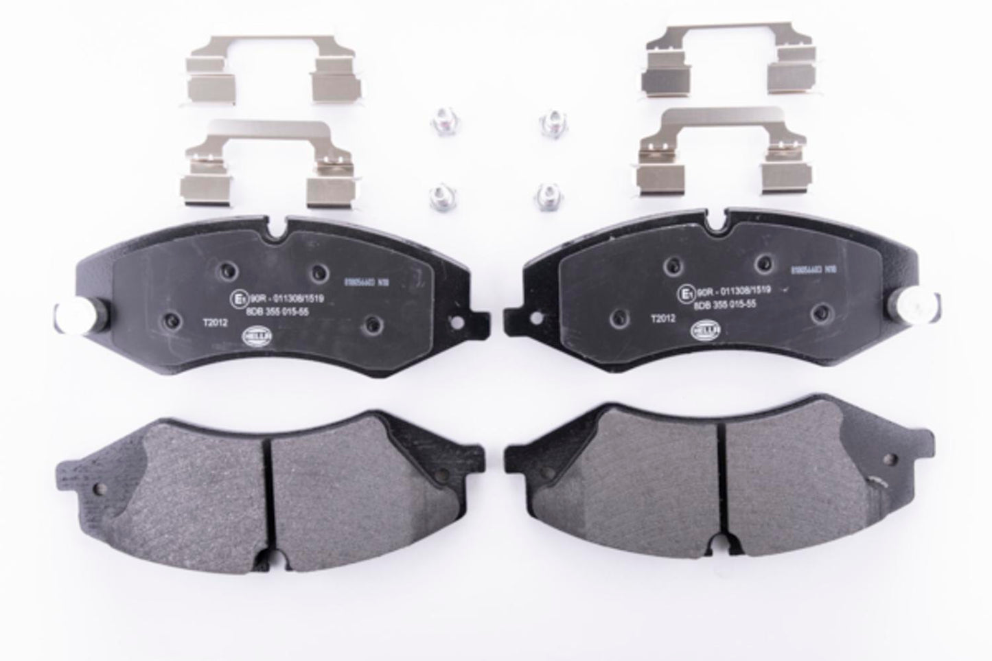 HELLA Brake pad set - T2012 - for e.g. LAND ROVER 8DB355015-551