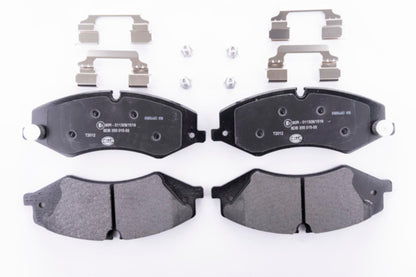 HELLA Brake pad set - T2012 - for e.g. LAND ROVER 8DB355015-551
