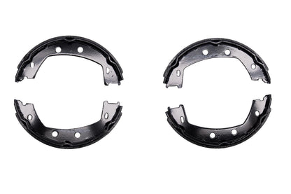 HELLA Brake Shoe Set, parking brake - H9980 - for e.g. LAND ROVER 8DA355050-801