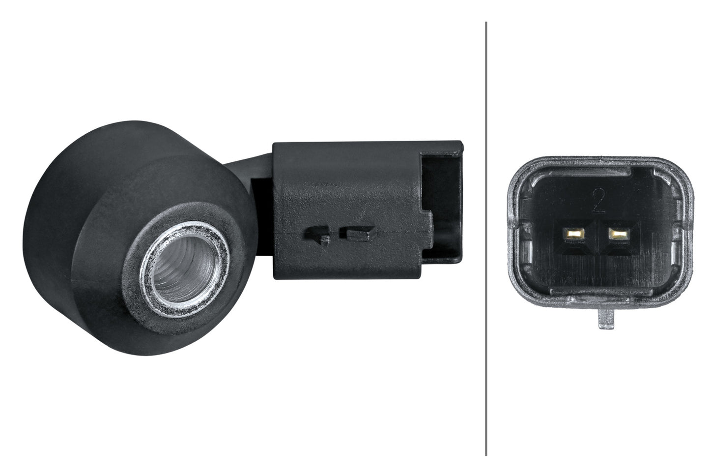 HELLA Knock Sensor - 2-pin connector 6PG013114-751