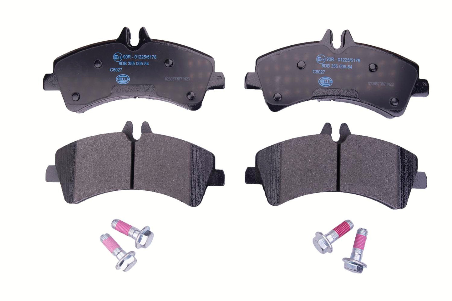 HELLA Brake pad set - C6027 - for e.g. MERCEDES-BENZ / VOLKSWAGEN 8DB355005-541
