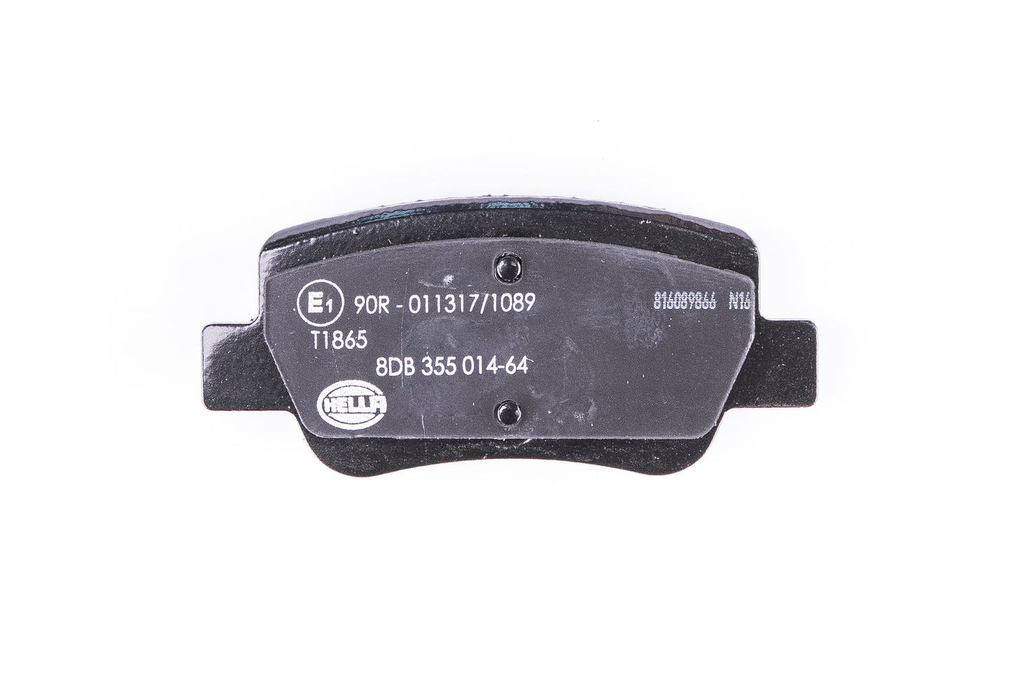HELLA Brake pad set - T1865 - for e.g. TOYOTA 8DB355014-641