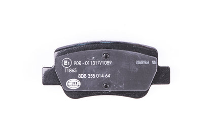 HELLA Brake pad set - T1865 - for e.g. TOYOTA 8DB355014-641