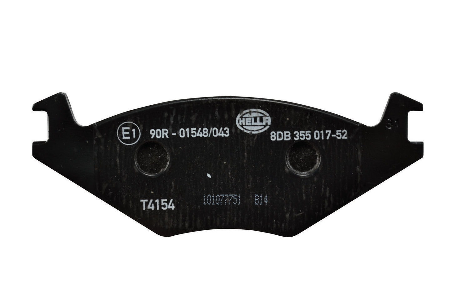 HELLA Brake pad set - T4154 - for e.g. SEAT / VOLKSWAGEN 8DB355017-521