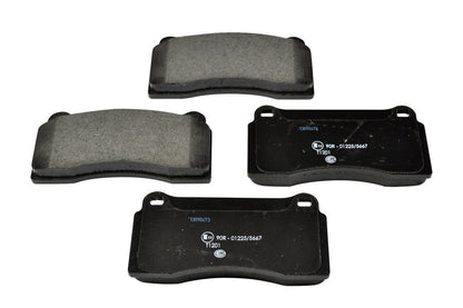 HELLA Brake pad set - T1201 - for e.g. DAIMLER / JAGUAR 8DB355008-981