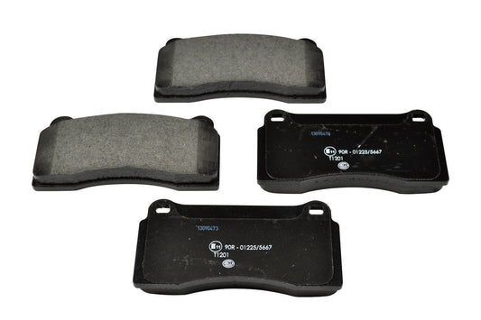 HELLA Brake pad set - T1201 - for e.g. DAIMLER / JAGUAR 8DB355008-981
