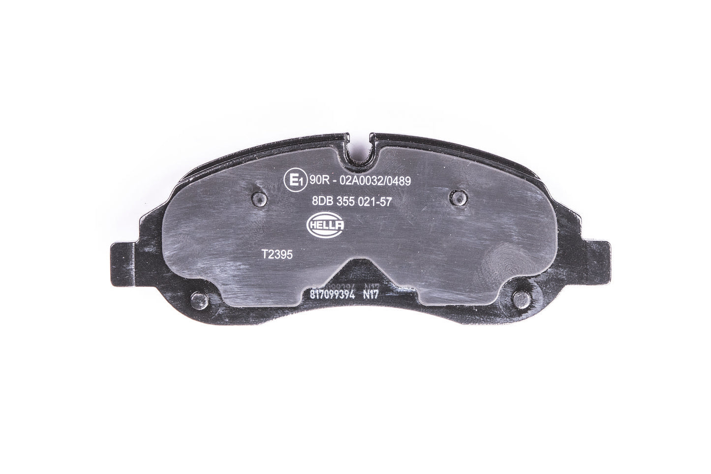 HELLA Brake pad set - T2395 - for e.g. FORD 8DB355021-571