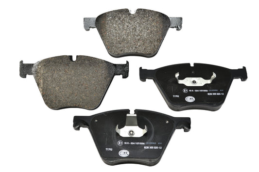 HELLA Brake pad set - T1792 - for e.g. BMW 8DB355020-121