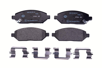 HELLA Brake pad set - T2584 - for e.g. OPEL / VAUXHALL 8DB355025-451