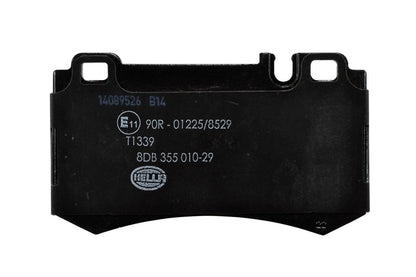 HELLA Brake pad set - T1339 - for e.g. BRABUS / MERCEDES-BENZ 8DB355010-291