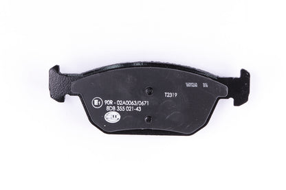 HELLA Brake pad set - T2319 - for e.g. HONDA 8DB355021-431