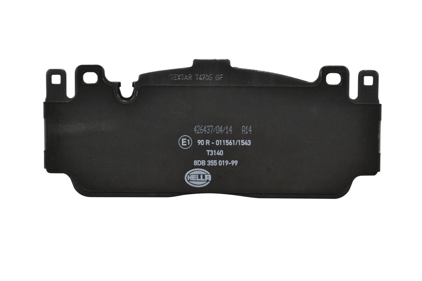 HELLA Brake pad set - T3140 - for e.g. BMW 8DB355019-991