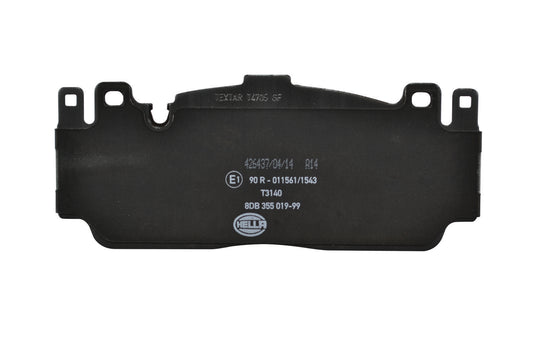 HELLA Brake pad set - T3140 - for e.g. BMW 8DB355019-991