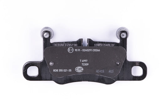 HELLA Brake pad set - T2309 - for e.g. PORSCHE 8DB355021-351