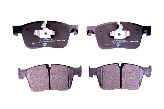 HELLA Brake pad set - T2511 - for e.g. JAGUAR / LAND ROVER 8DB355024-661