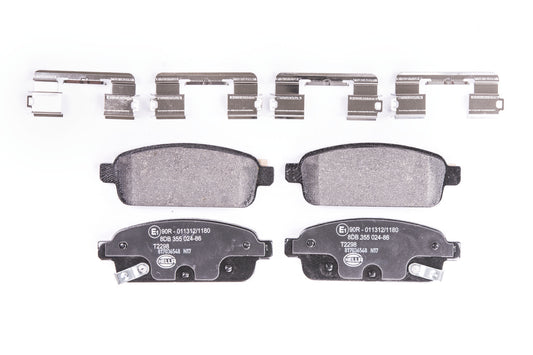 HELLA Brake pad set - T2298 - for e.g. HOLDEN / OPEL / VAUXHALL 8DB355024-861