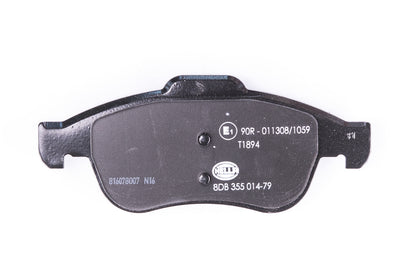HELLA Brake pad set - T1894 - for e.g. DACIA / RENAULT 8DB355014-791