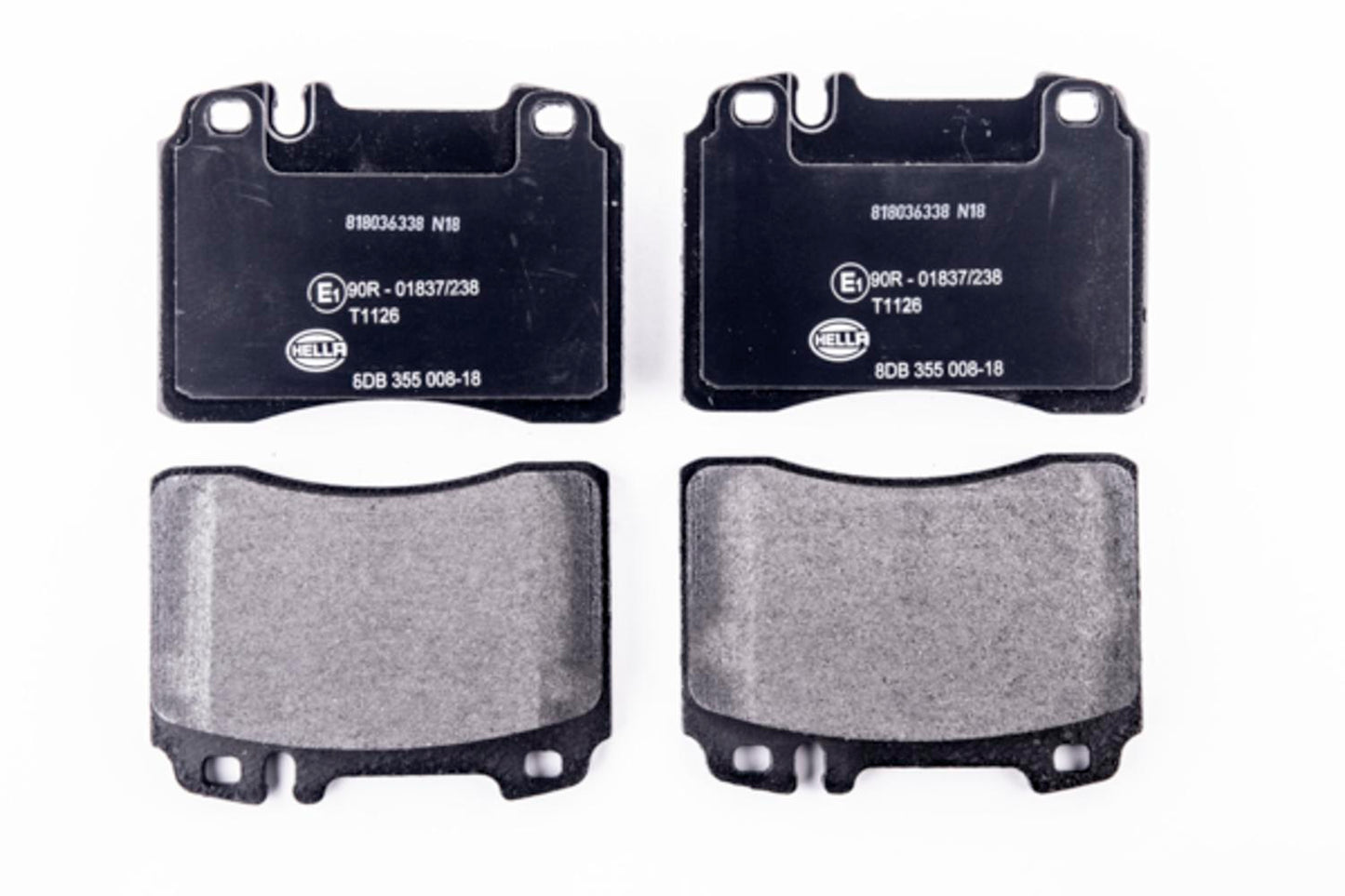 HELLA Brake pad set - T1126 - for e.g. MERCEDES-BENZ 8DB355008-181