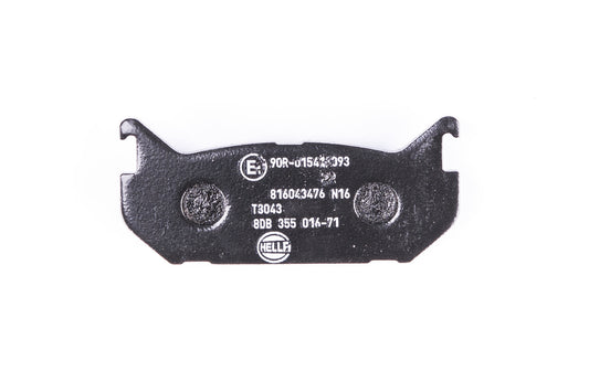 HELLA Brake pad set - T3043 - for e.g. EUNOS / FORD / MAZDA 8DB355016-711