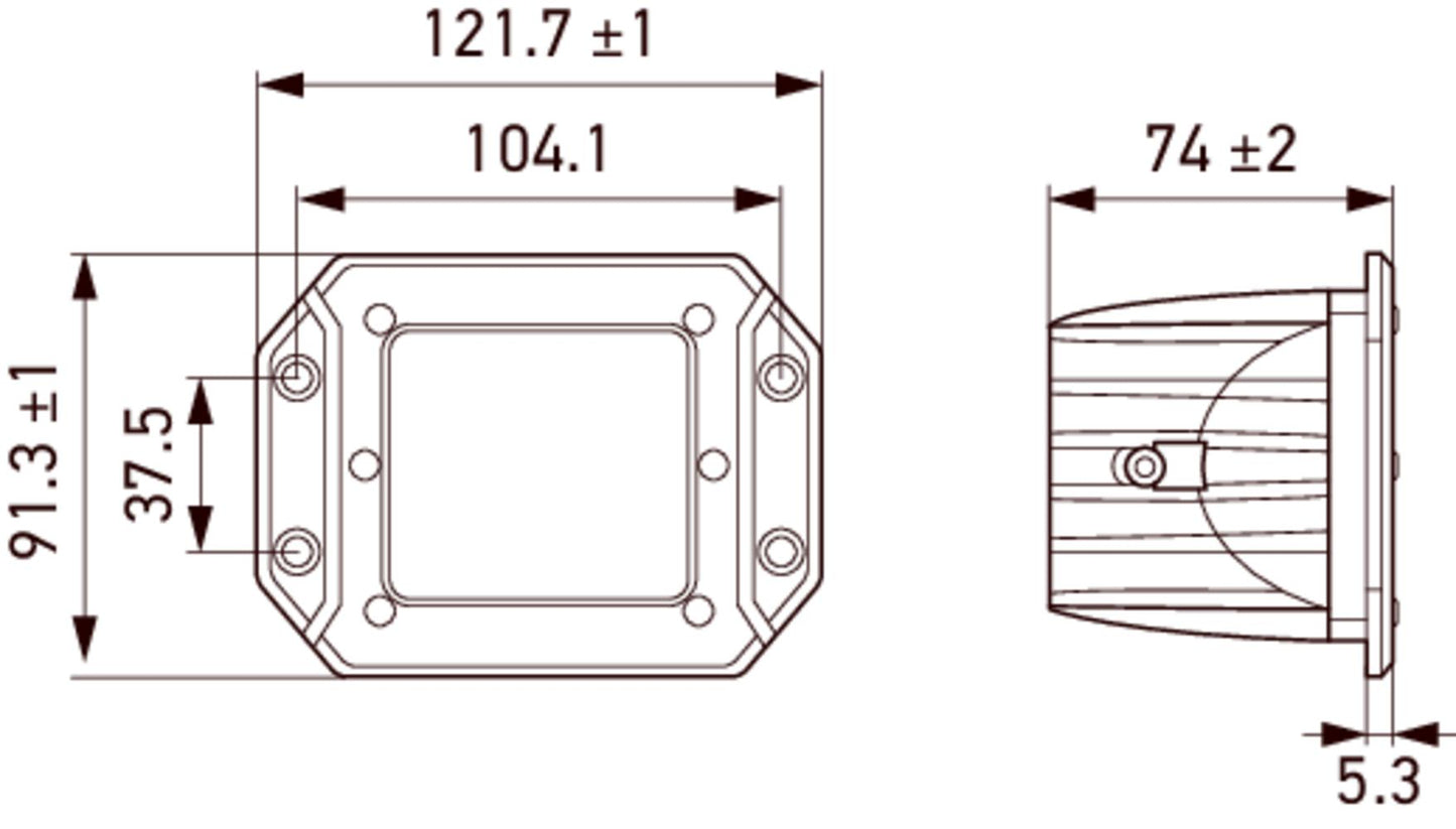 HELLA VALUEFIT LED-Worklight - 12/30V 1GA357206-001
