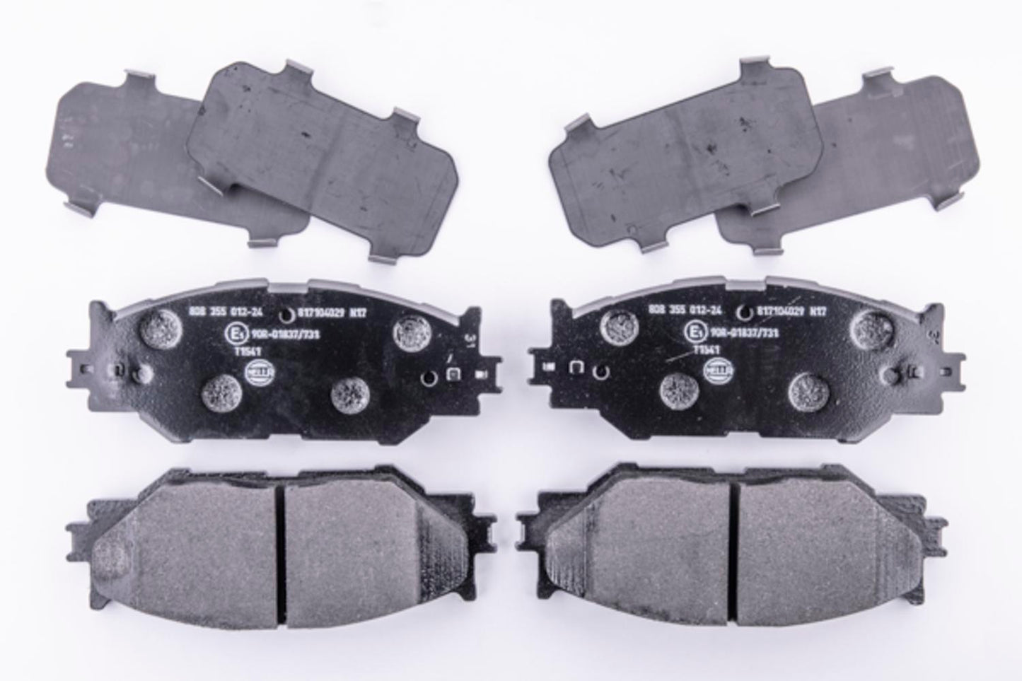 HELLA Brake pad set - T1541 - for e.g. LEXUS 8DB355012-241