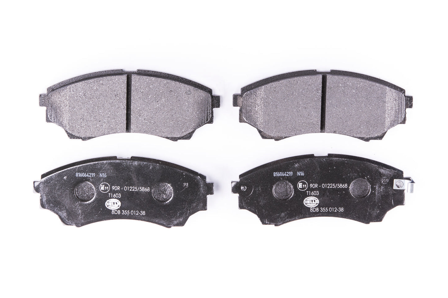 HELLA Brake pad set - T1603 - for e.g. FORD / MAZDA 8DB355012-381