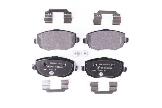 HELLA Brake pad set - T1440 - for e.g. LANCIA 8DB355011-221