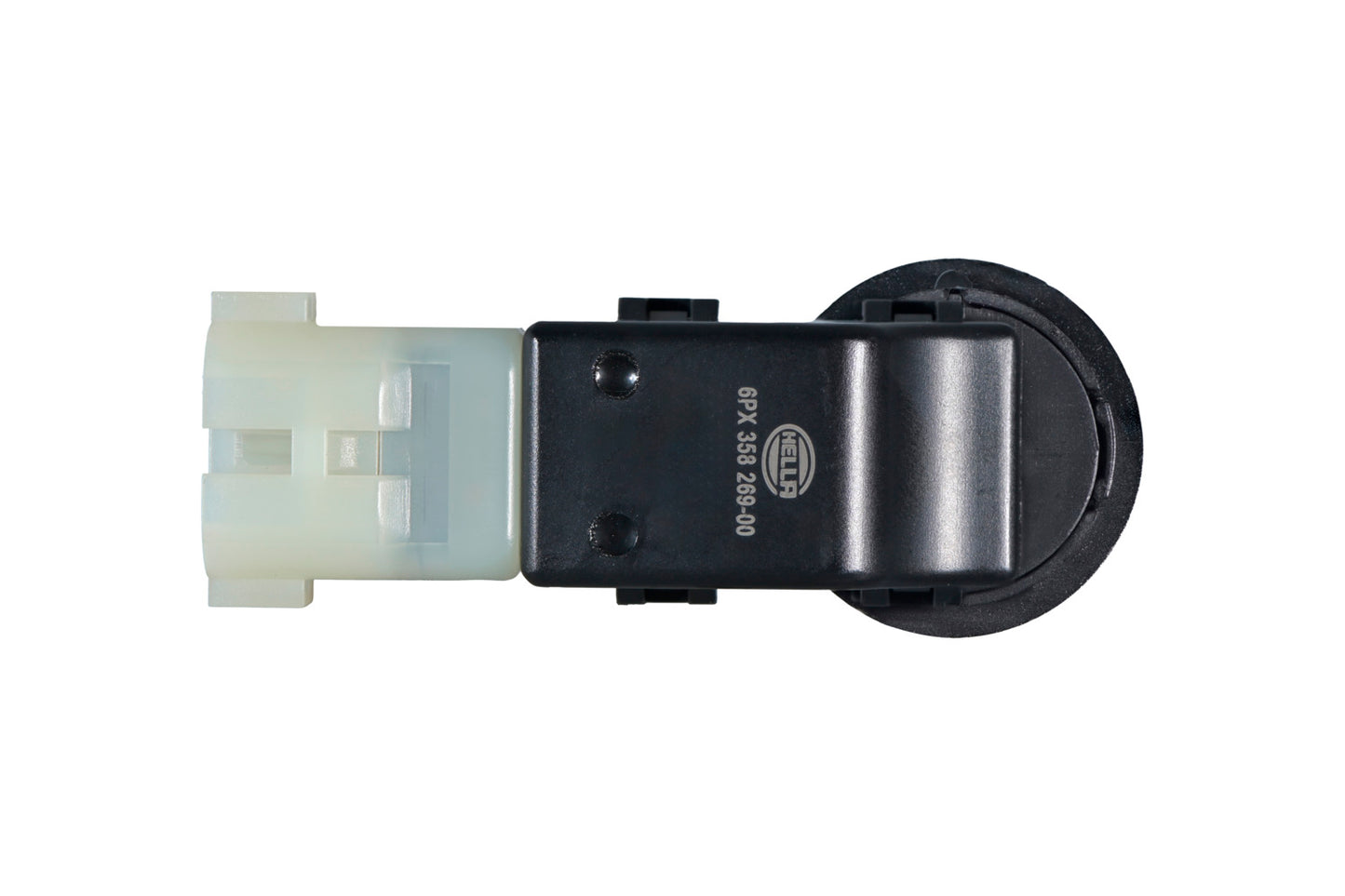 HELLA Sensor, park distance control - angled - 2-pin connector - Plugged 6PX358269-001