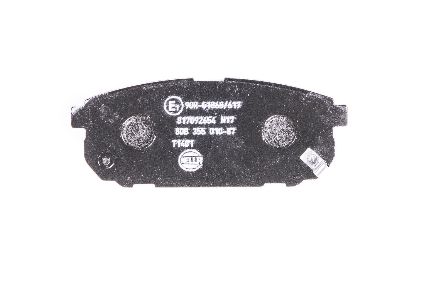 HELLA Brake pad set - T1401 - for e.g. KIA 8DB355010-871
