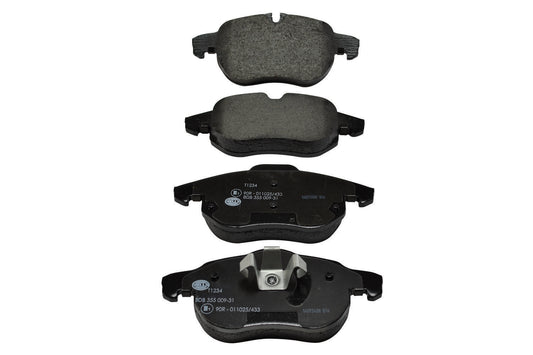 HELLA Brake pad set - T1234 - for e.g. CADILLAC / CHEVROLET / FIAT / HOLDEN 8DB355009-311