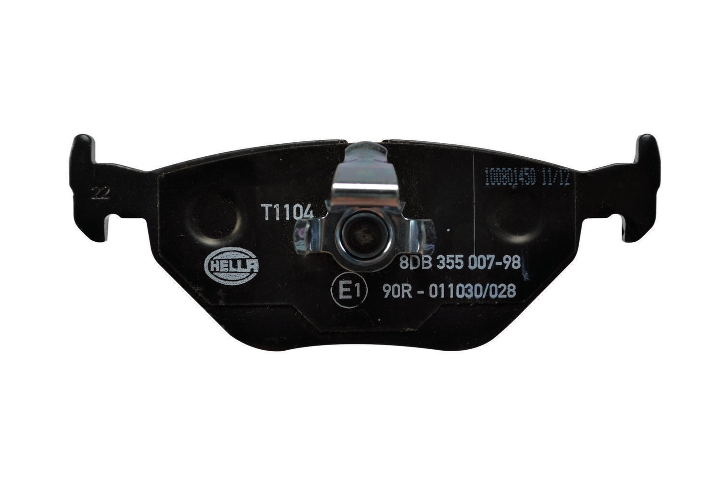 HELLA Brake pad set - T1104 - for e.g. ALPINA / BMW 8DB355007-981