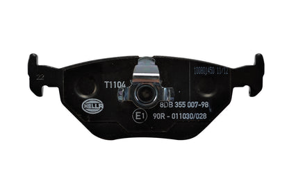 HELLA Brake pad set - T1104 - for e.g. ALPINA / BMW 8DB355007-981
