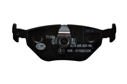 HELLA Brake pad set - T1104 - for e.g. ALPINA / BMW 8DB355007-981