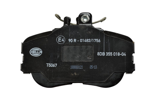 HELLA Brake pad set - T5067 - for e.g. MERCEDES-BENZ 8DB355018-041