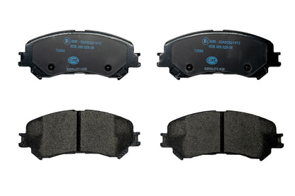 HELLA Brake pad set - T2554 - for e.g. RENAULT 8DB355025-081