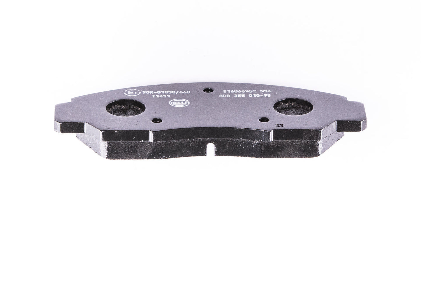 HELLA Brake pad set - T1411 - for e.g. HONDA 8DB355010-981