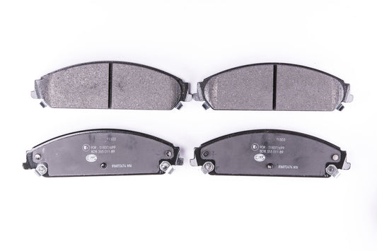 HELLA Brake pad set - T1503 - for e.g. CHRYSLER / DODGE / LANCIA 8DB355011-891