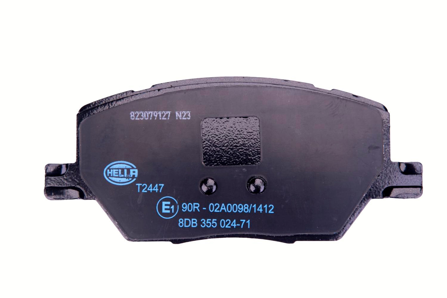 HELLA Brake pad set - T2447 - for e.g. FIAT / JEEP 8DB355024-711