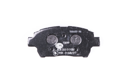 HELLA Brake pad set - T3099 - for e.g. TOYOTA 8DB355017-081