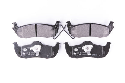 HELLA Brake pad set - T1535 - for e.g. JEEP 8DB355012-181