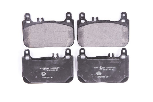 HELLA Brake pad set - T2401 - for e.g. MERCEDES-BENZ 8DB355021-941