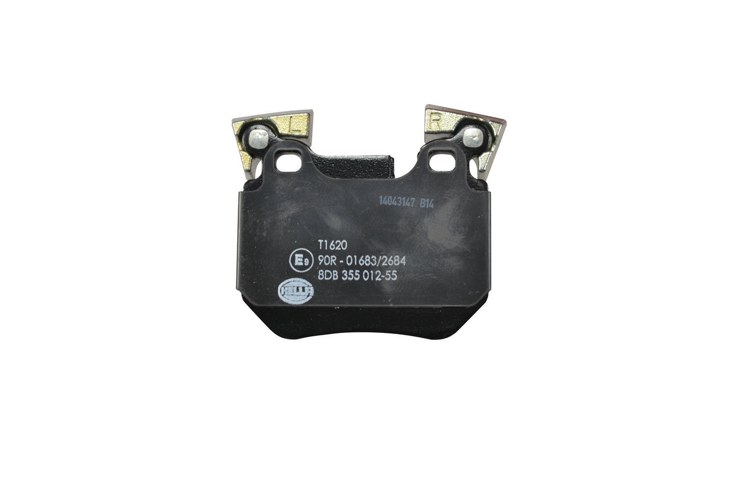 HELLA Brake pad set - T1620 - for e.g. BMW 8DB355012-551