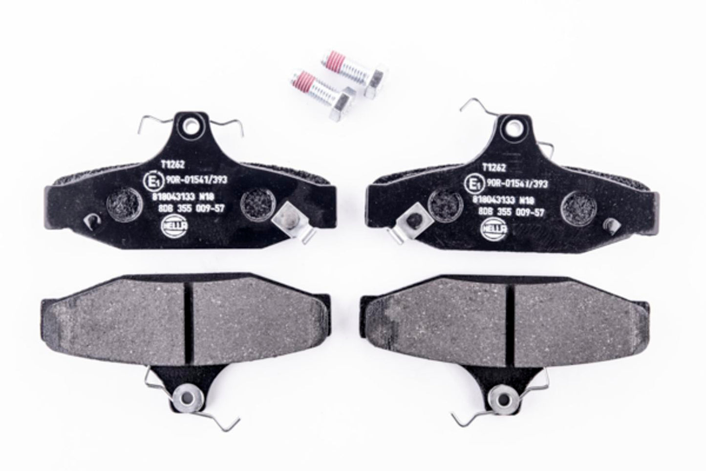 HELLA Brake pad set - T1262 - for e.g. DAEWOO / SSANGYONG 8DB355009-571